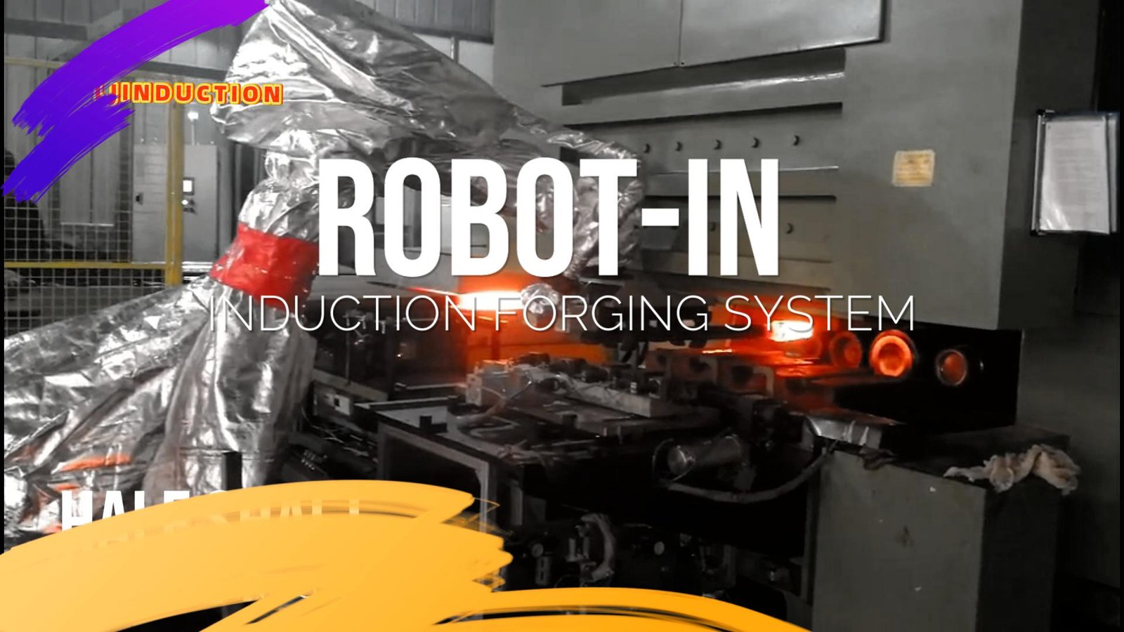 ROBOT IN INDUCTION FORGING MACHINE 汽车半轴自动生产线 缩略图