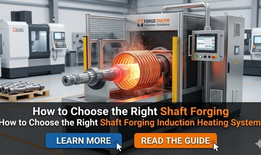 How to Choose the Right Shaft Forging Induction Heating System