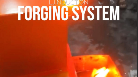 Chain Conveyor Feeding Induction Forging Machine
